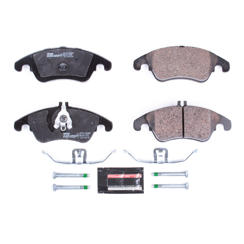 PowerStop 12-16 Mercedes-Benz SLK350 Euro-Stop ECE-R90 Front Brake Pads
