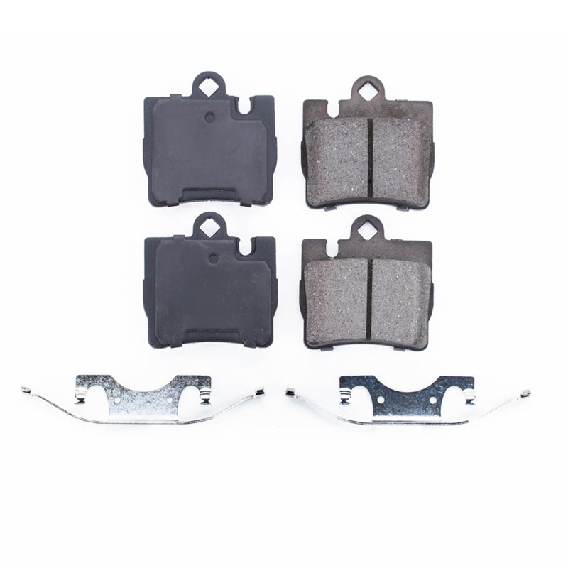 PowerStop 01-02 Mercedes-Benz CL55 AMG Rear Z17 Evolution Ceramic Brake Pads w/Hardware