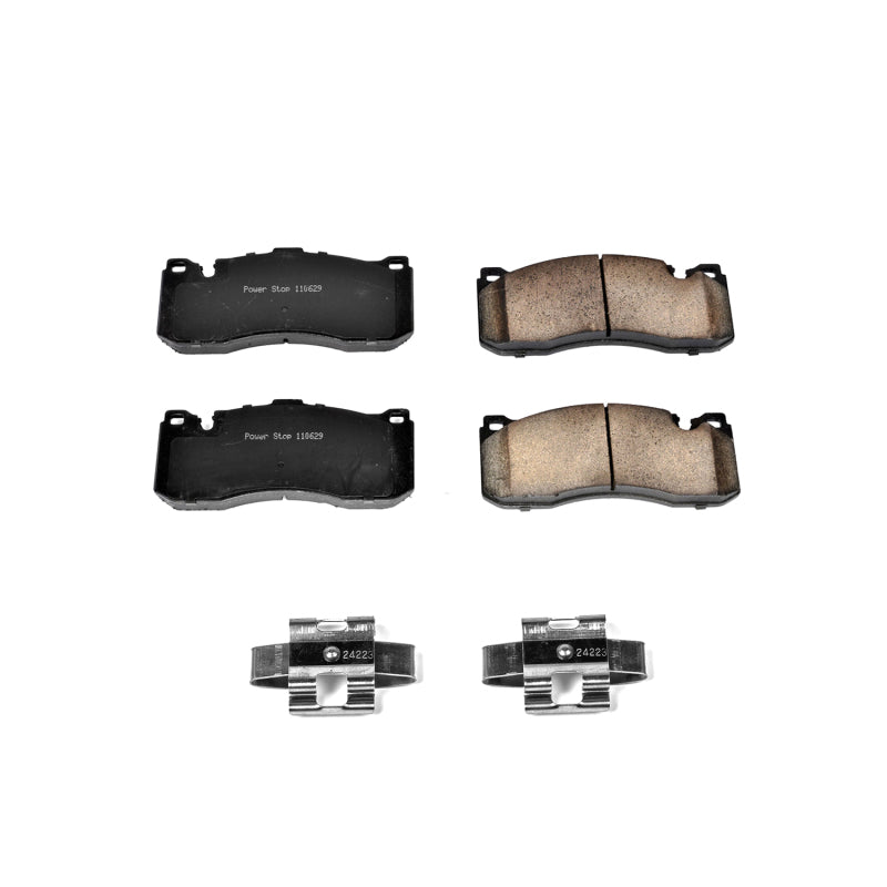 PowerStop 08-13 BMW 135i Front Z17 Evolution Ceramic Brake Pads w/Hardware