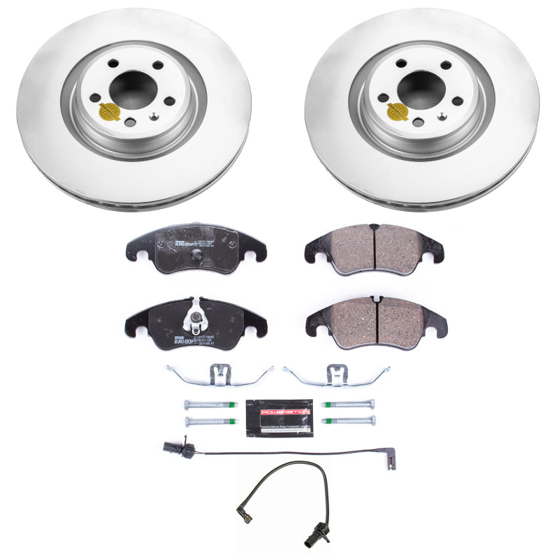 PowerStop 14-18 Audi A6 Front Euro-Stop Brake Kit