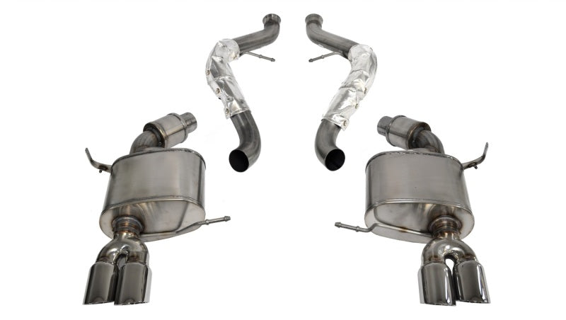 CORSA Performance Corsa 08-12 BMW M3 E90 Polished Sport Cat-Back Exhaust