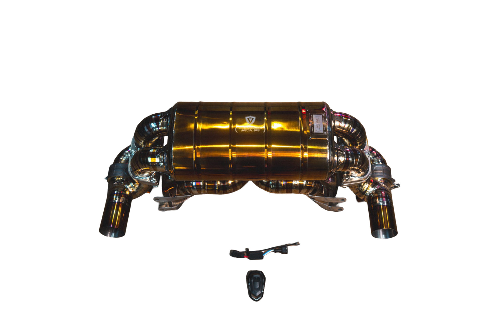 Valvetronic Designs - Ferrari F430 Scuderia / 16M Valved Sport Exhaust System - Grade 5 Titanium