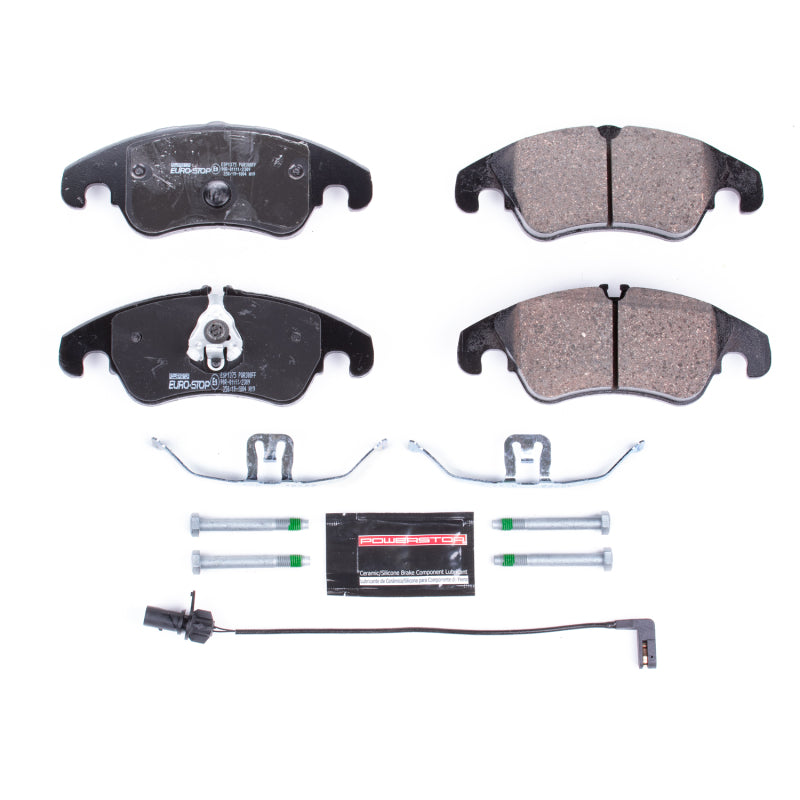 PowerStop 13-16 Audi allroad Euro-Stop ECE-R90 Front Brake Pads