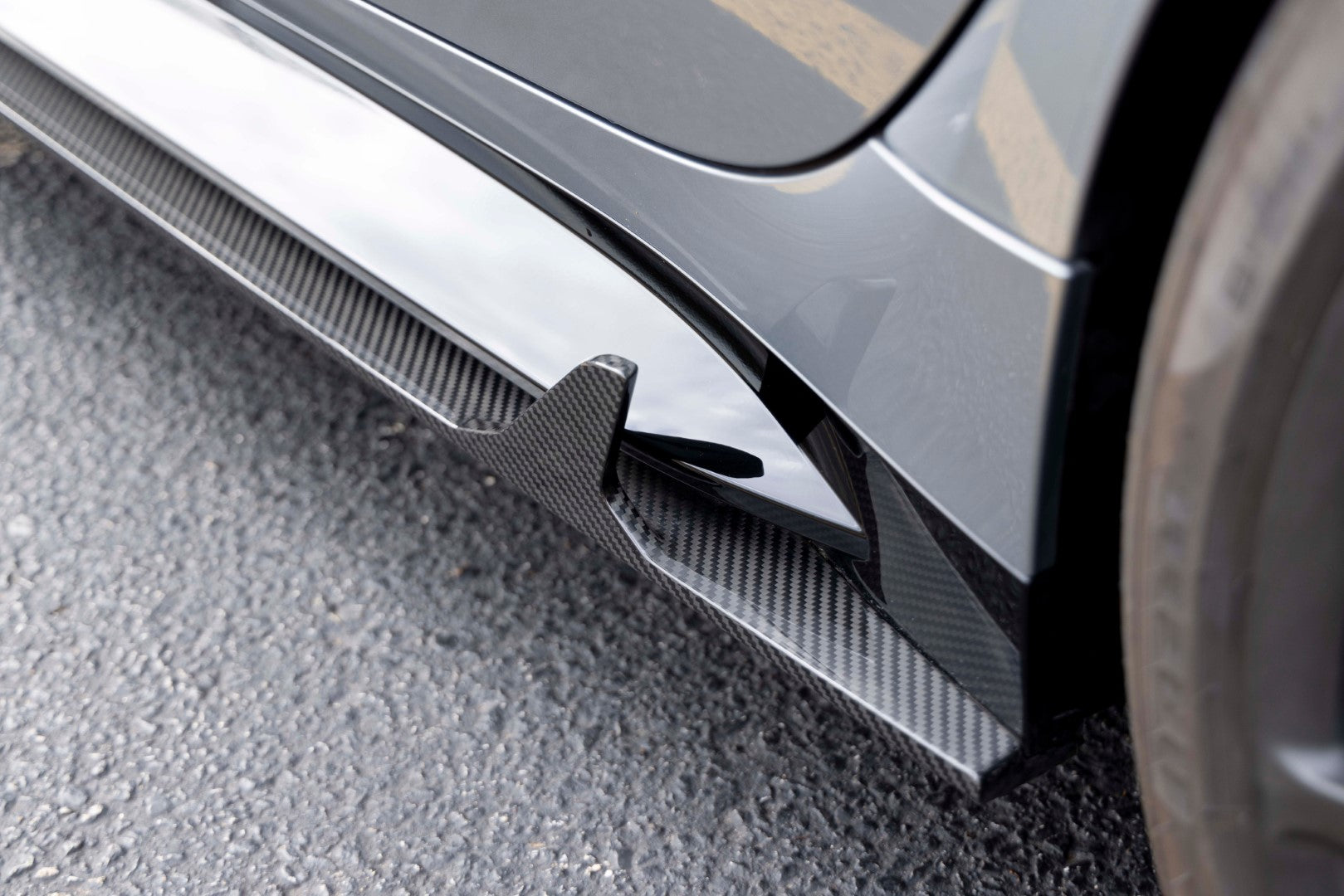 DINAN Carbon Fiber Side Skirts - G80/G82/G83 BMW M3/M4