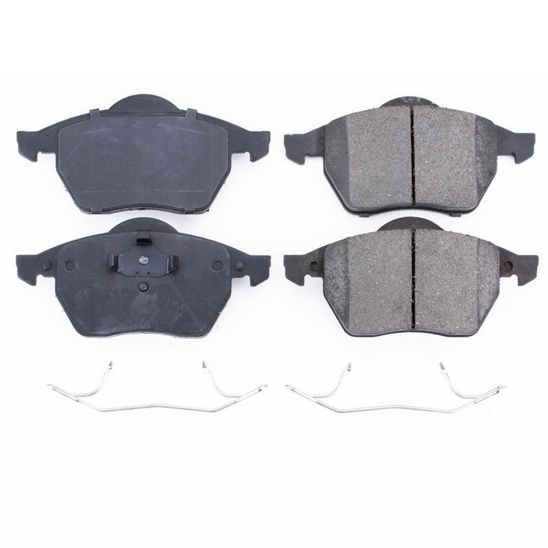 PowerStop 00-03 Audi TT Front Z17 Evo Ceramic Brake Pad w/Hardware