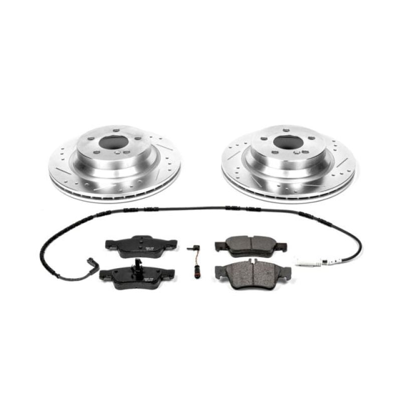 PowerStop 06-09 Mercedes-Benz E350 Rear Z23 Evolution Sport Brake Kit