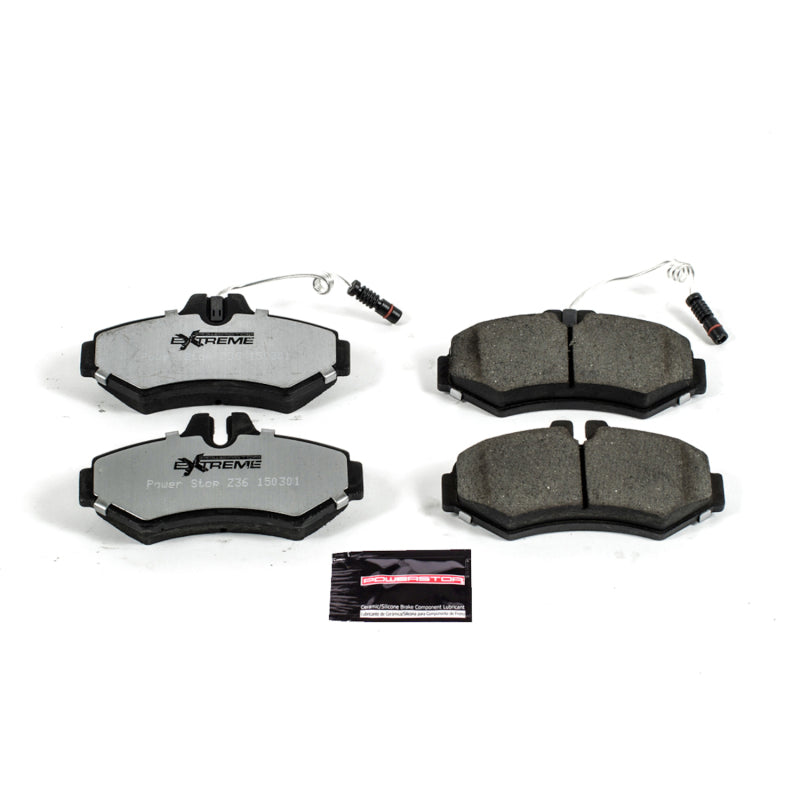 PowerStop 03-06 Dodge Sprinter 2500 Rear Z36 Truck & Tow Brake Pads w/Hardware