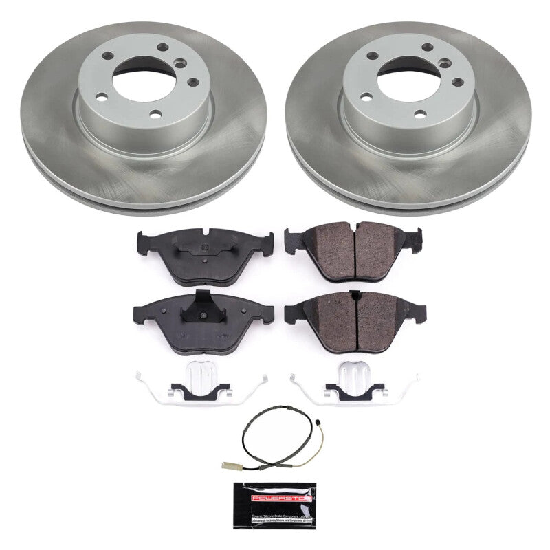 PowerStop 13-15 BMW X1 Front Semi-Coated Rotor Kit