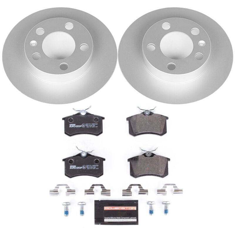 PowerStop 98-10 Volkswagen Beetle Rear Euro-Stop Brake Kit