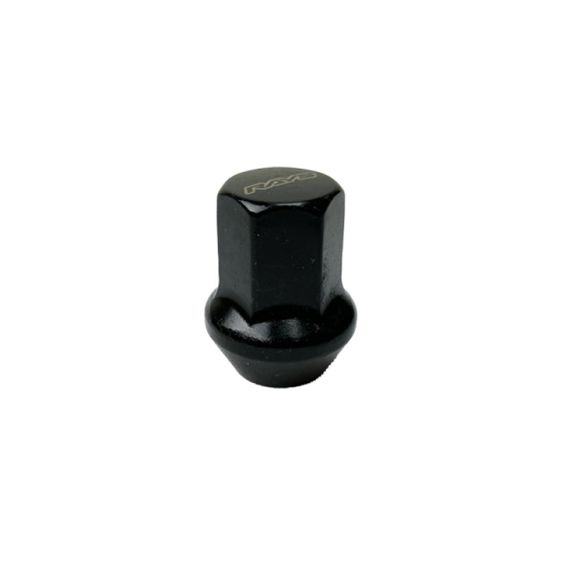 Rays Wheels 17 Hex Nut M12x1.25 -Black (Single Lug Nut)