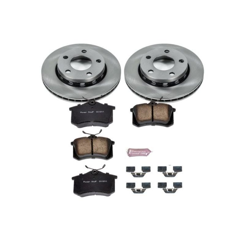 PowerStop 00-02 Audi S4 Rear Autospecialty Brake Kit