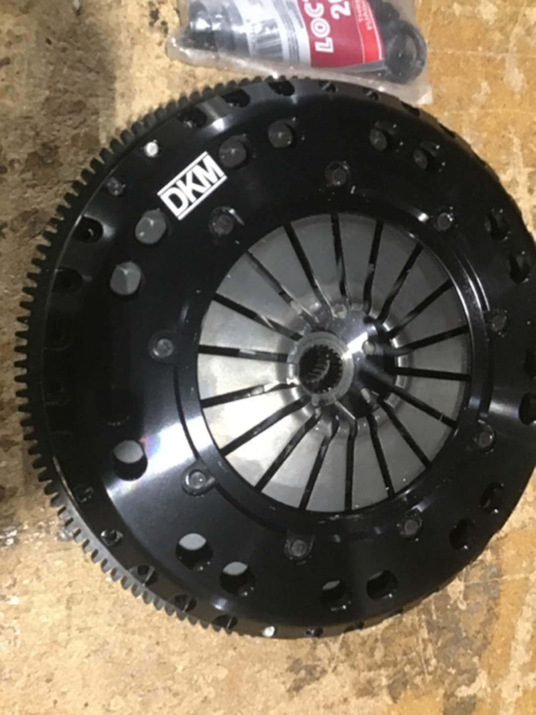 DKM Clutch 2.0 VW/Audi A3 TSI 8 Bolt Motor MS Twin Disc Clutch Kit w/Steel Flywheel - Scratch & Dent Parts