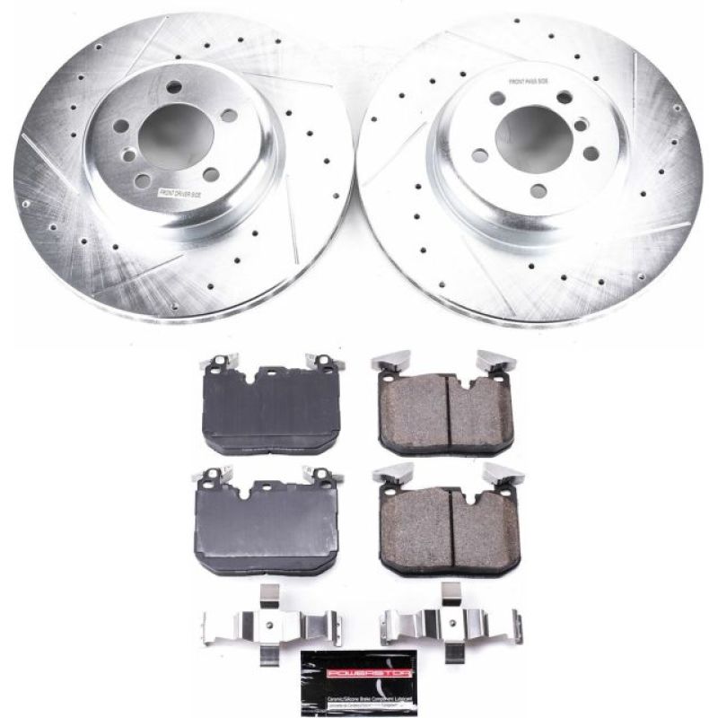 PowerStop 12-15 BMW 335i Front Z23 Evolution Sport Brake Kit