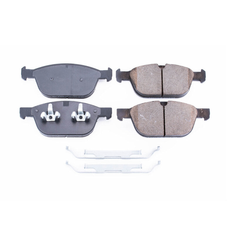 PowerStop 10-15 Volvo XC60 Front Z17 Evolution Ceramic Brake Pads w/Hardware