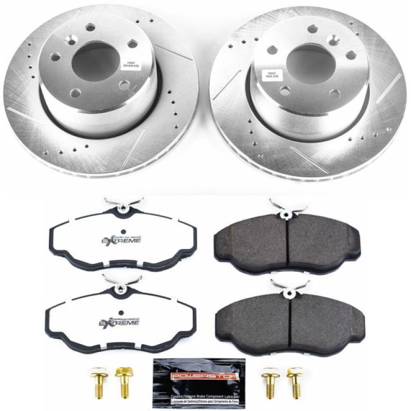 PowerStop 99-04 Land Rover Discovery Front Z36 Truck & Tow Brake Kit
