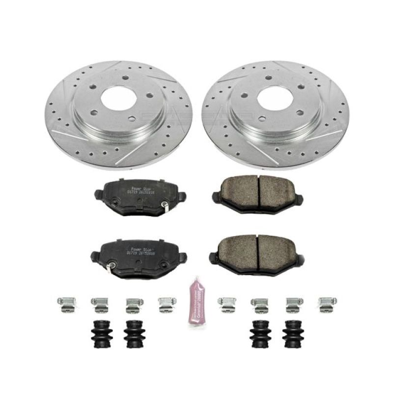 PowerStop 12-16 Chrysler Town & Country Rear Z23 Evolution Sport Brake Kit