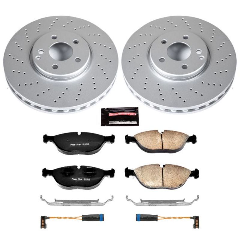 PowerStop 03-06 Mercedes-Benz S430 Front Z23 Evolution Sport Coated Brake Kit