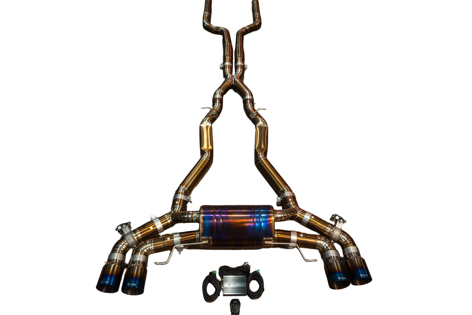 Valvetronic Designs - BMW M8 Coupe / Convertible F91/F92 Valved Sport Exhaust System - Grade 5 Titanium