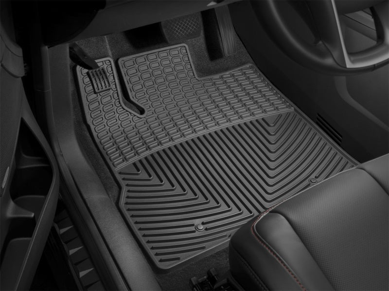 WeatherTech 07-12 Bmw 3-Series (E90/E91/E92/E93) Front And Rear Rubber Mats - Black