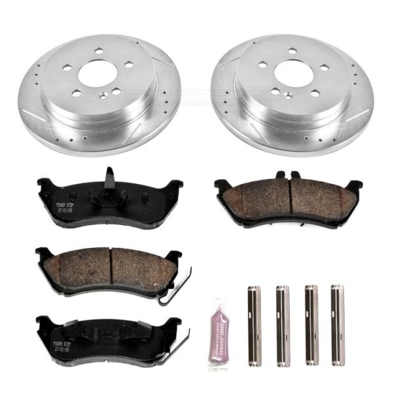 PowerStop 98-03 Mercedes-Benz ML320 Rear Z23 Evolution Sport Brake Kit
