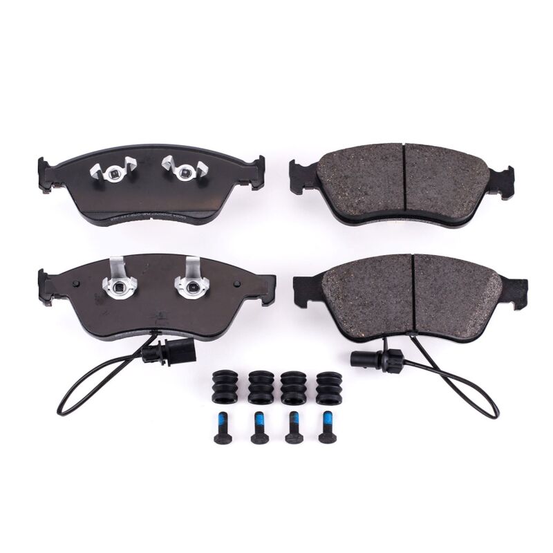 PowerStop 09-11 Audi A6 Quattro Front Z17 Evolution Ceramic Brake Pads w/Hardware