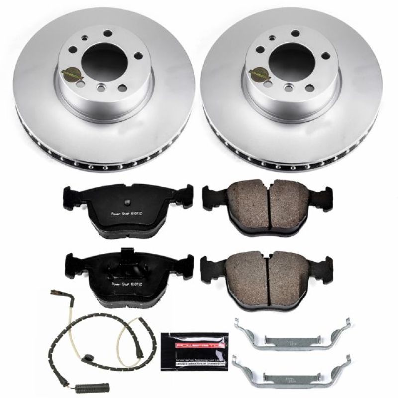 PowerStop 97-00 BMW 540i Front Z23 Evolution Sport Coated Brake Kit