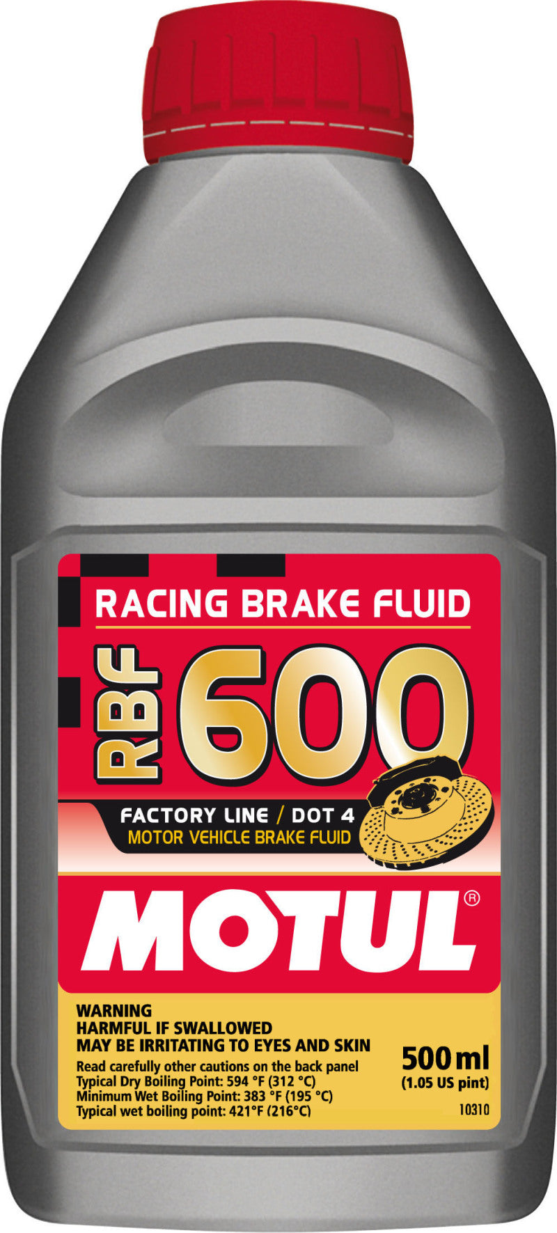 MOTUL RBF 600 DOT4 Brake Fluid