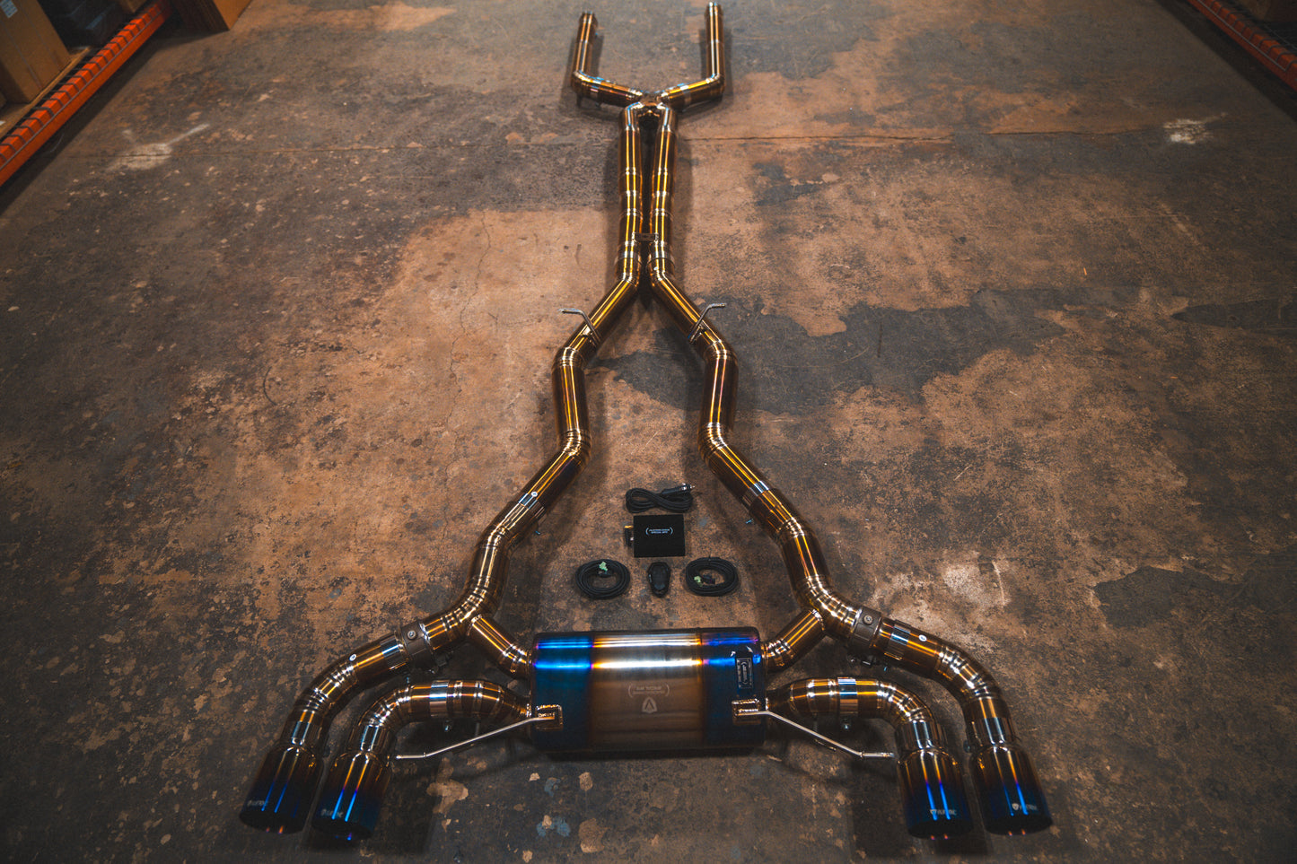 Valvetronic Designs - BMW M8 Grand Coupe F93 Valved Sport Exhaust System - Grade 5 Titanium