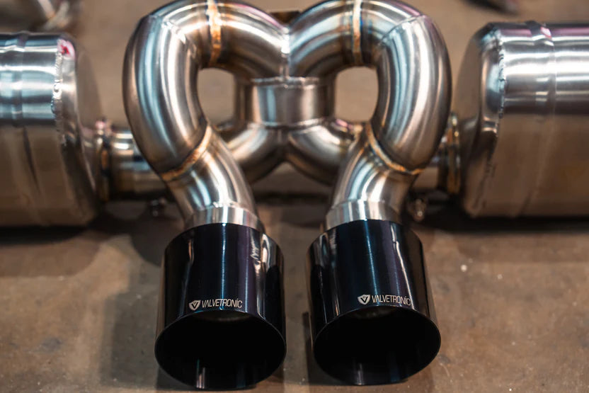 Valvetronic Designs - Porsche GT3 991 Valved Sport Exhaust System - Titanium