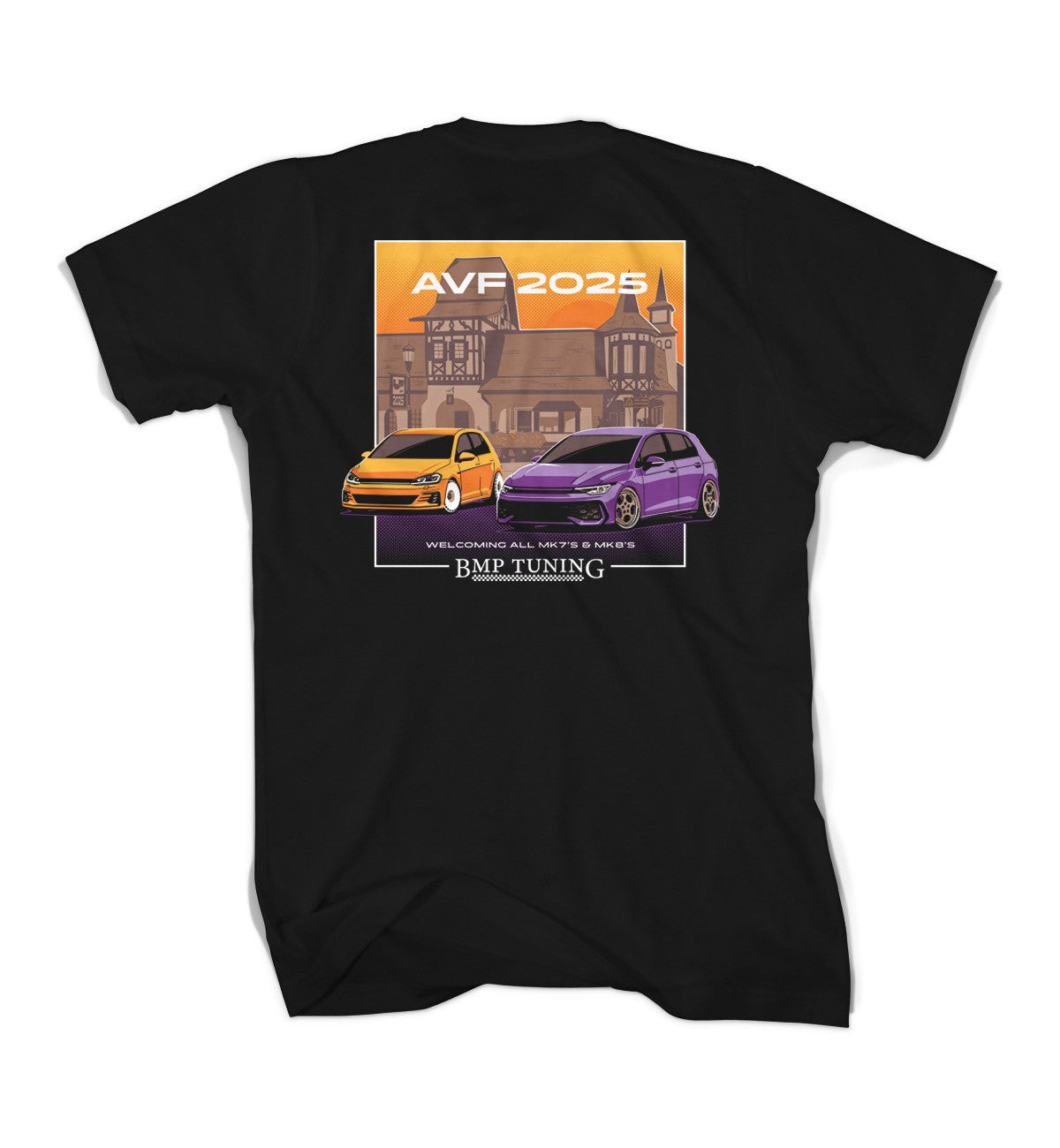 BMP Tuning MK7/MK8 AVF Meet 2025 Shirt - PREORDER CLOSED