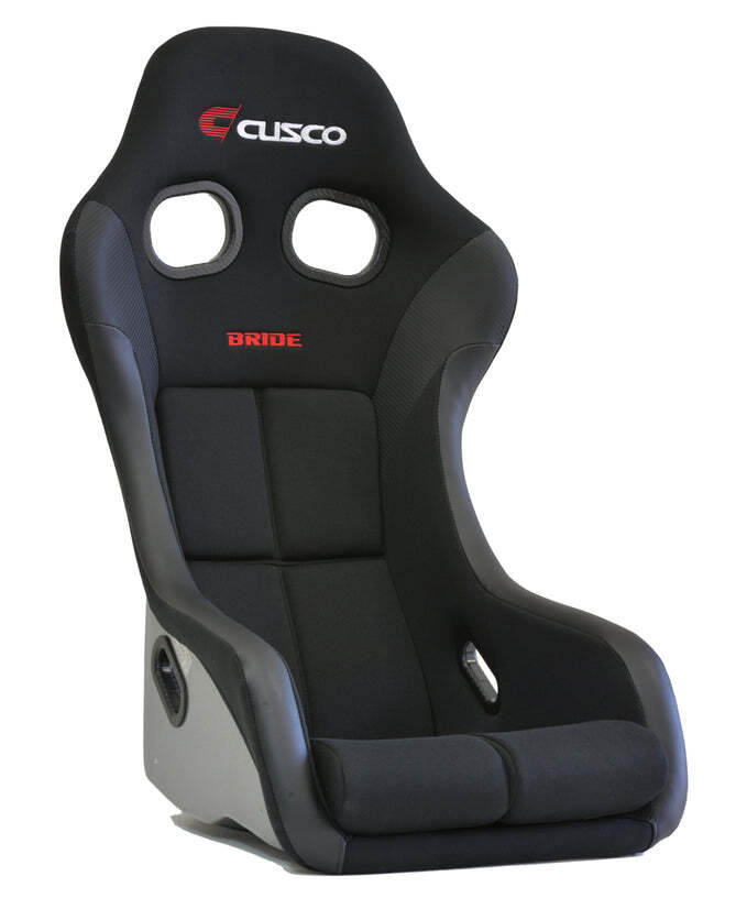 Cusco Bride Cusco ZIEG IV +C - FRP-Silver Shell / Black Leather Seat FIA Approved