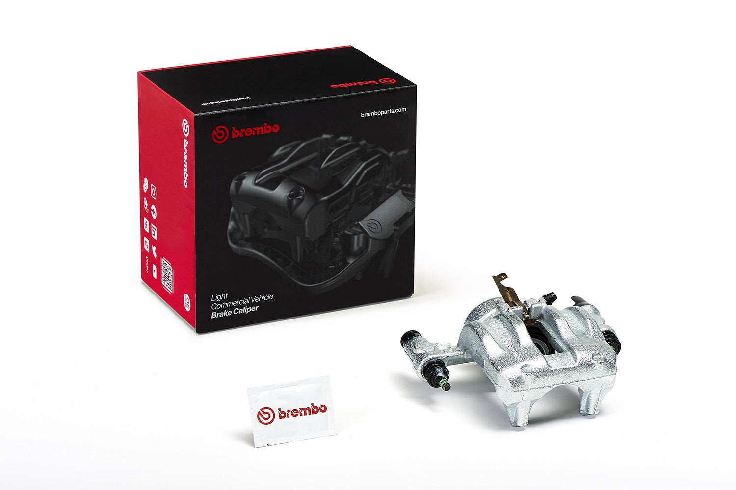 Brembo OE 10-18 Mercedes-Benz Sprinter 2500 PRIME Disc Brake Caliper - Front Left for 2010-2017 Mercedes-Benz Sprinter 2500 Base