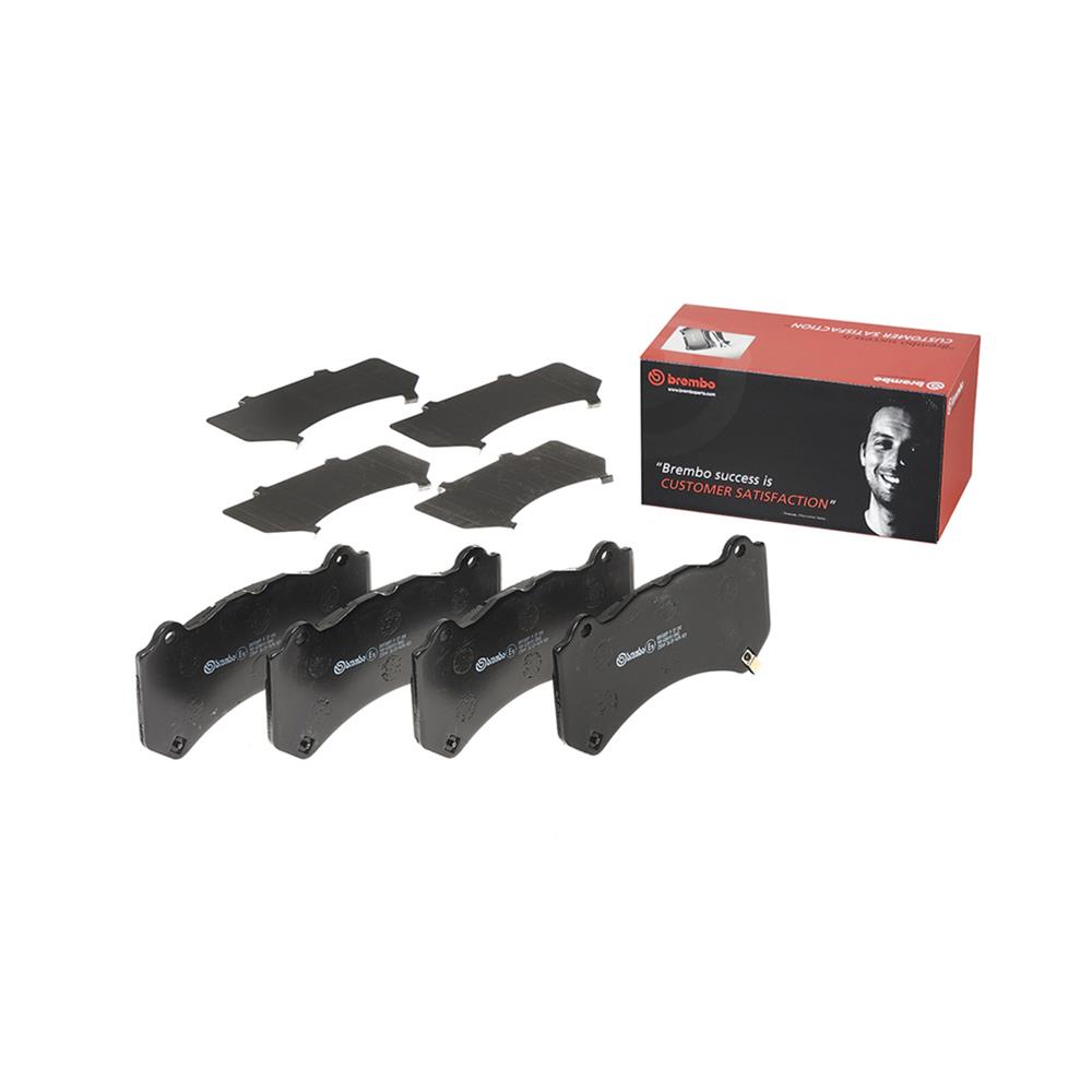 Brembo OE 17-22 Acura NSX/17-18 R8/20-21 R8/2016 Jaguar F-Type/03-05 S-Type Low-Met BrakePad for 2003-2005 Jaguar S-Type R