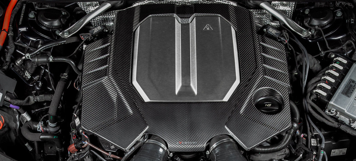 Eventuri Carbon Fiber Engine Cover - Audi C8 RS6/RS7