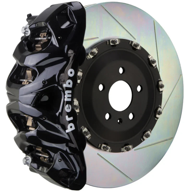 Brembo 25+ BMW X3 30/BMW X3 M50 xDrive Front GT BBK 6 Piston 2pc Rotor Slotted - Black