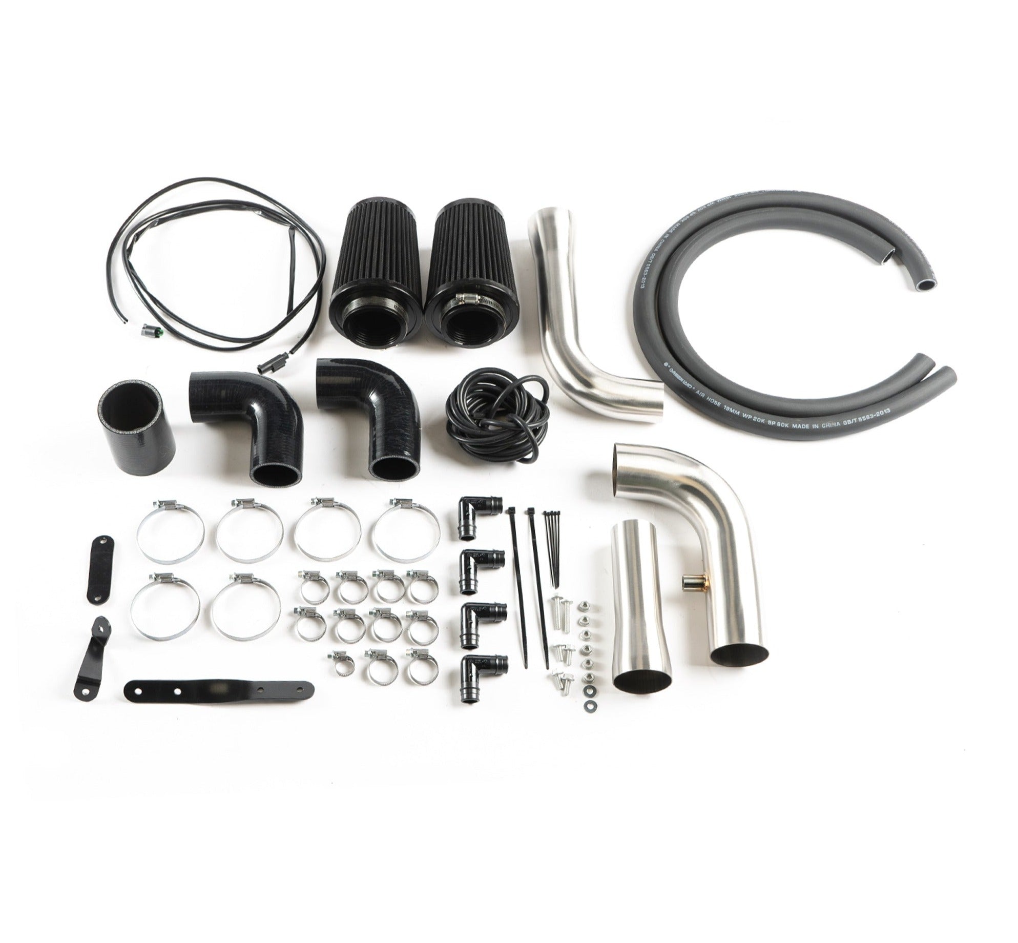 CTS Turbo Intake Relocation Kit - BMW E9X/E8X 135i/335i N54 With 2" Turbo Inlets