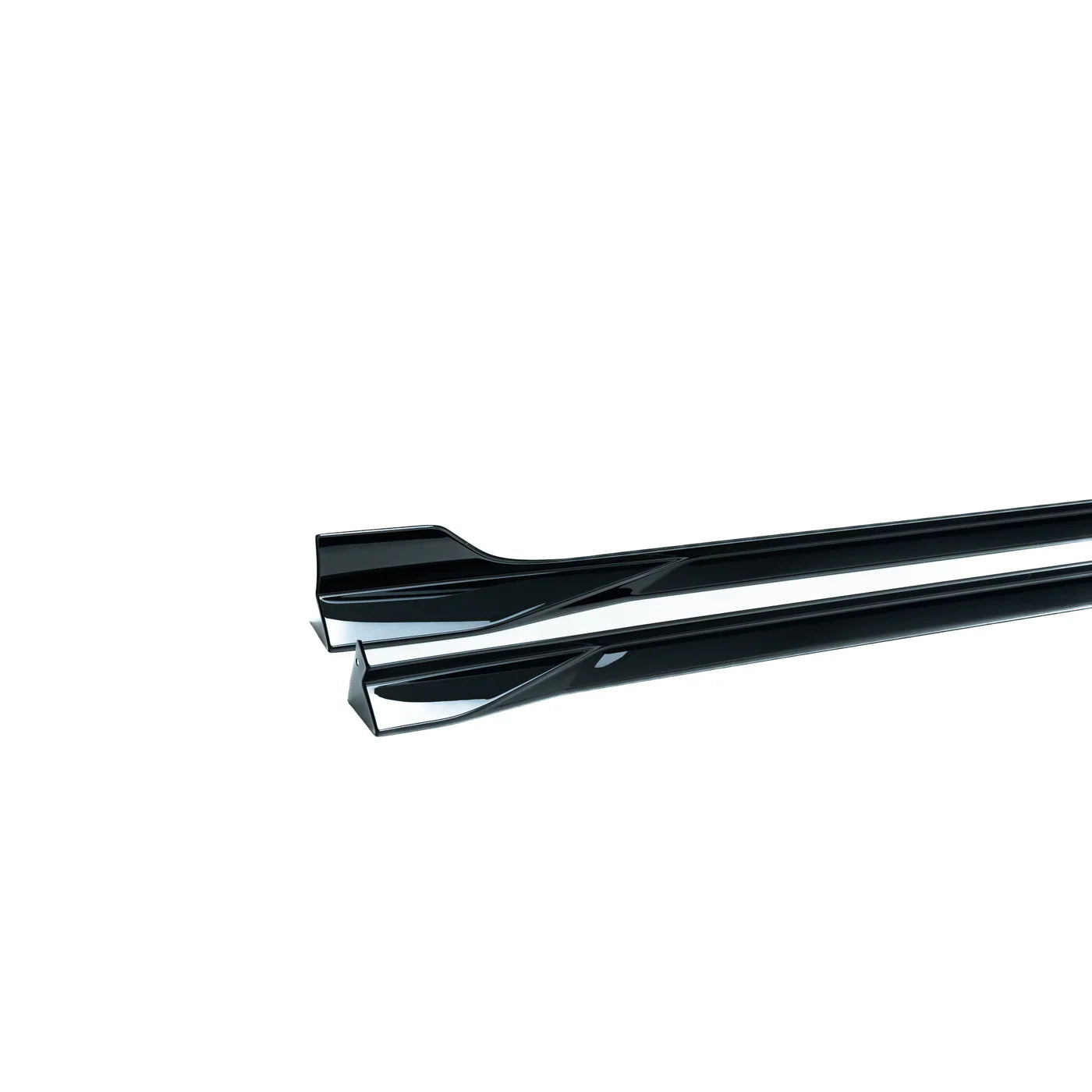 Zaero Design EVO-1 Gloss Black Side Skirts - VW Golf GTI & Golf R Mk7 & Mk7.5