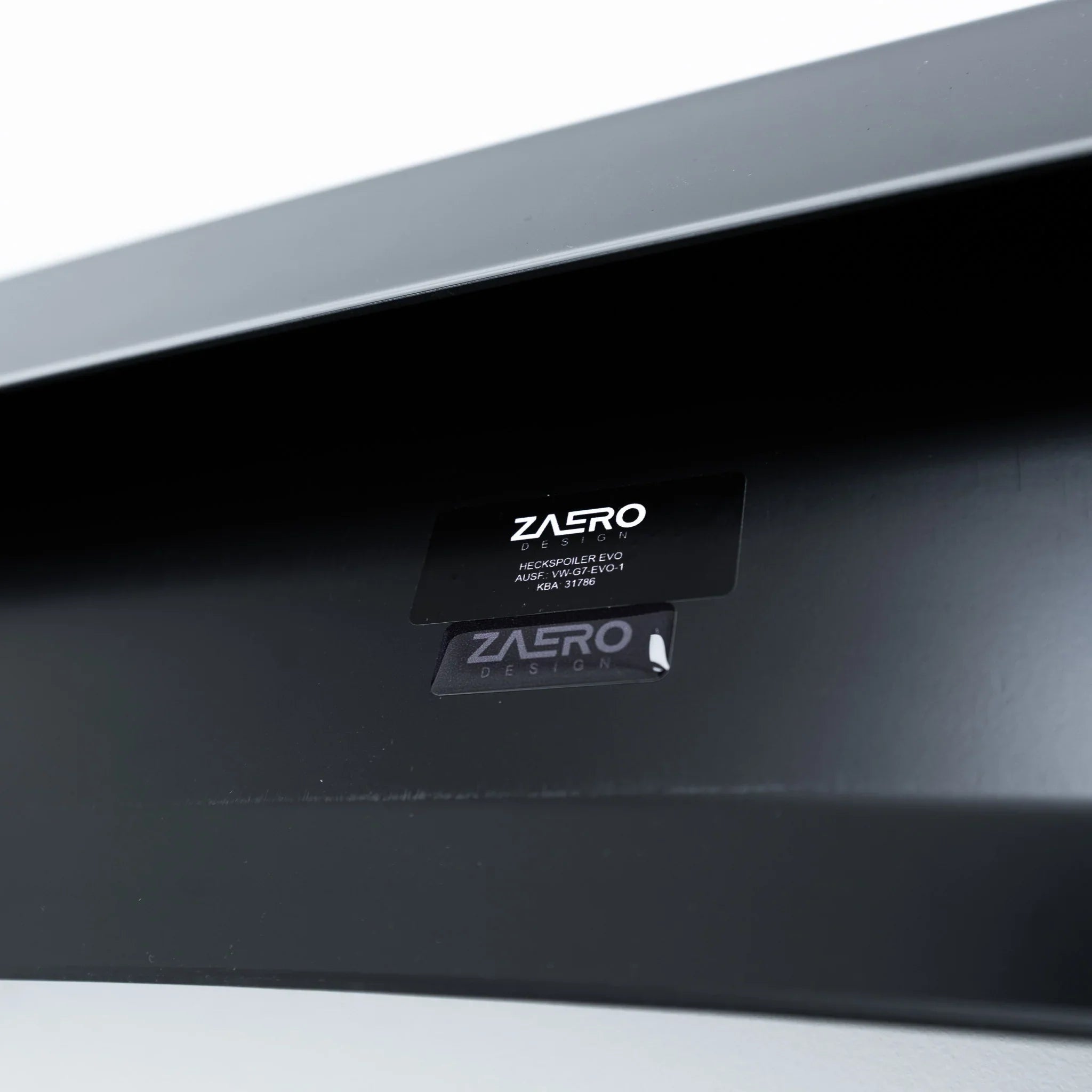 Zaero Design EVO-1 Gloss Black Rear Spoiler - VW Golf, Golf GTI & Golf R Mk7 & Mk7.5