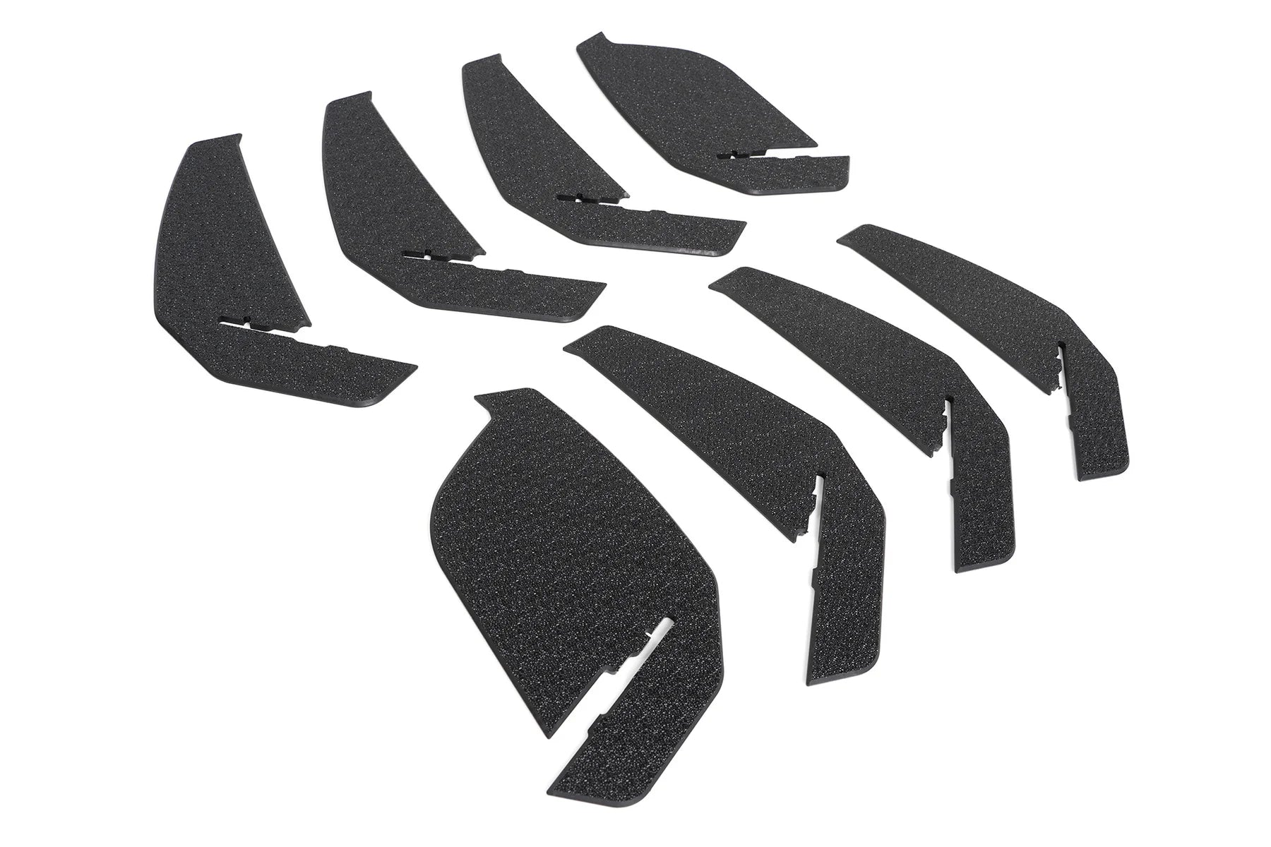 Flow Designs Full Lip Splitter Set Gloss Black - Toyota GR Corolla