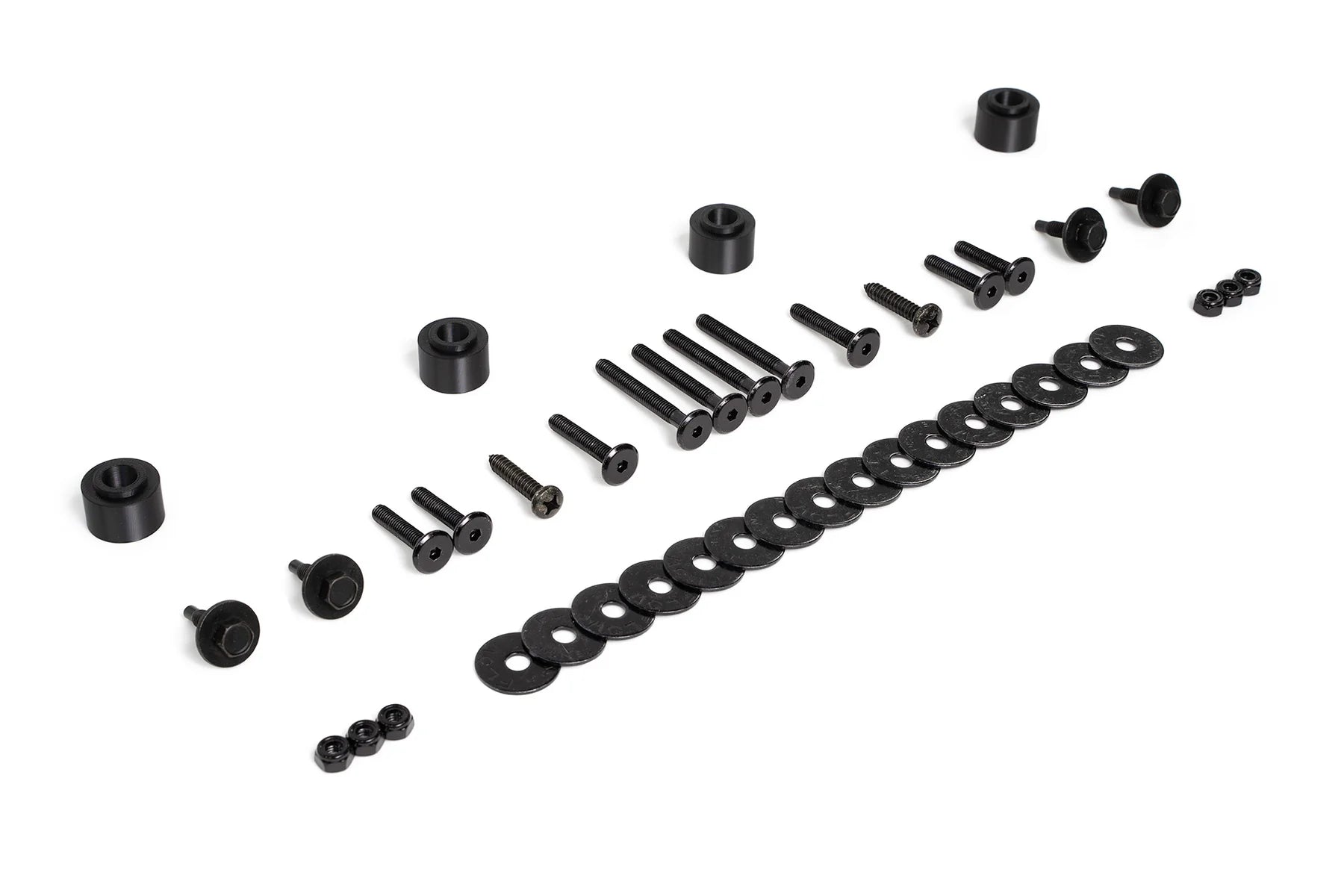 Flow Designs Full Lip Splitter Set Gloss Black - Toyota GR Corolla