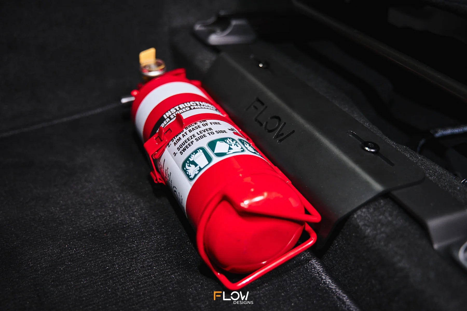 Flow Designs Full Lip Splitter Set Gloss Black - Toyota GR Corolla