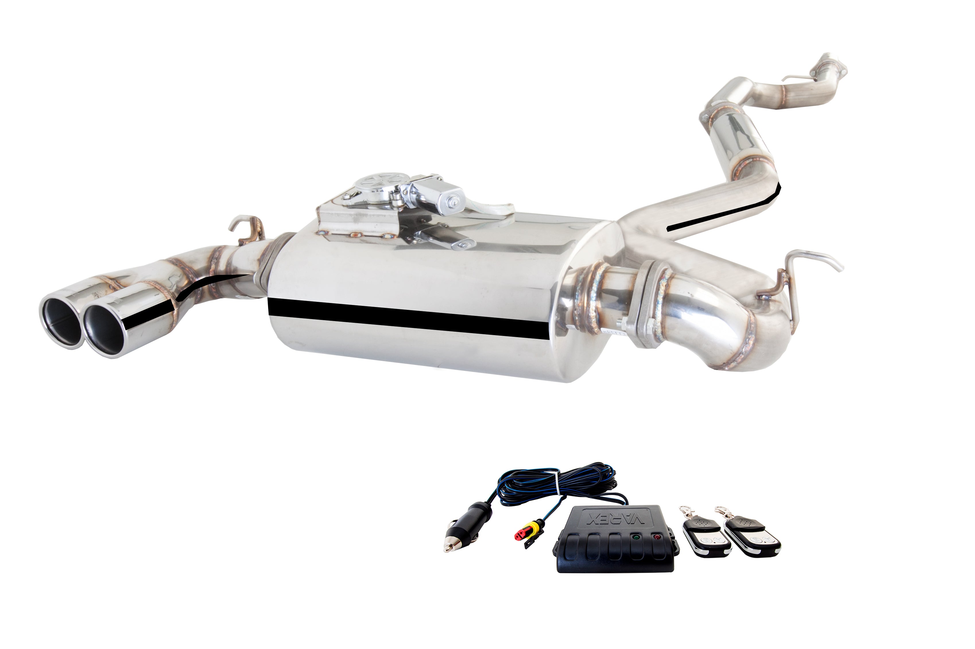 XForce Stainless Steel Cat-Back Exhaust System With Varex Muffler - BMW F20 125i Hatch