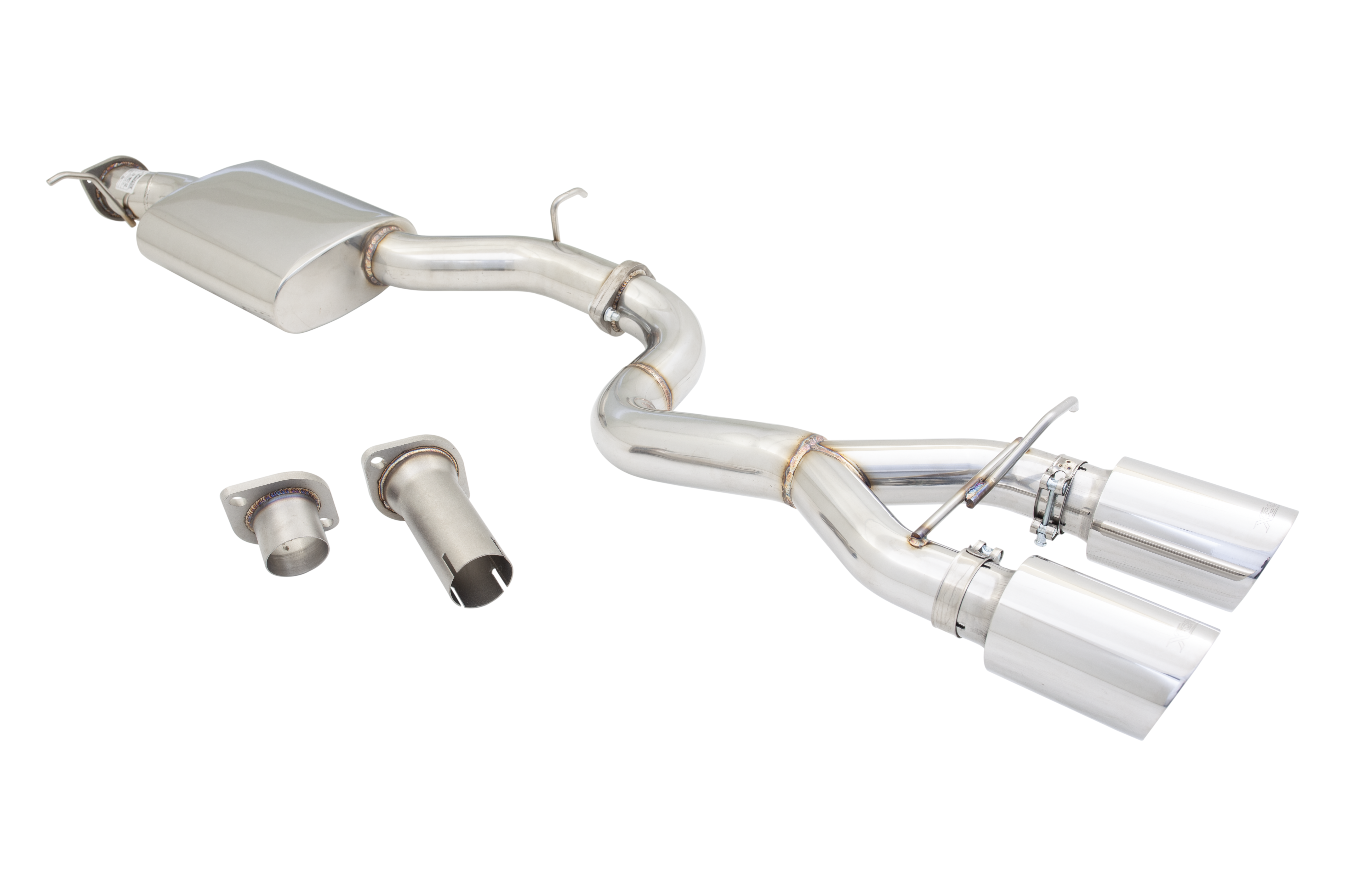 Xforce Cat-Back Exhaust System - VW MK5 R32 & MK6 Golf R