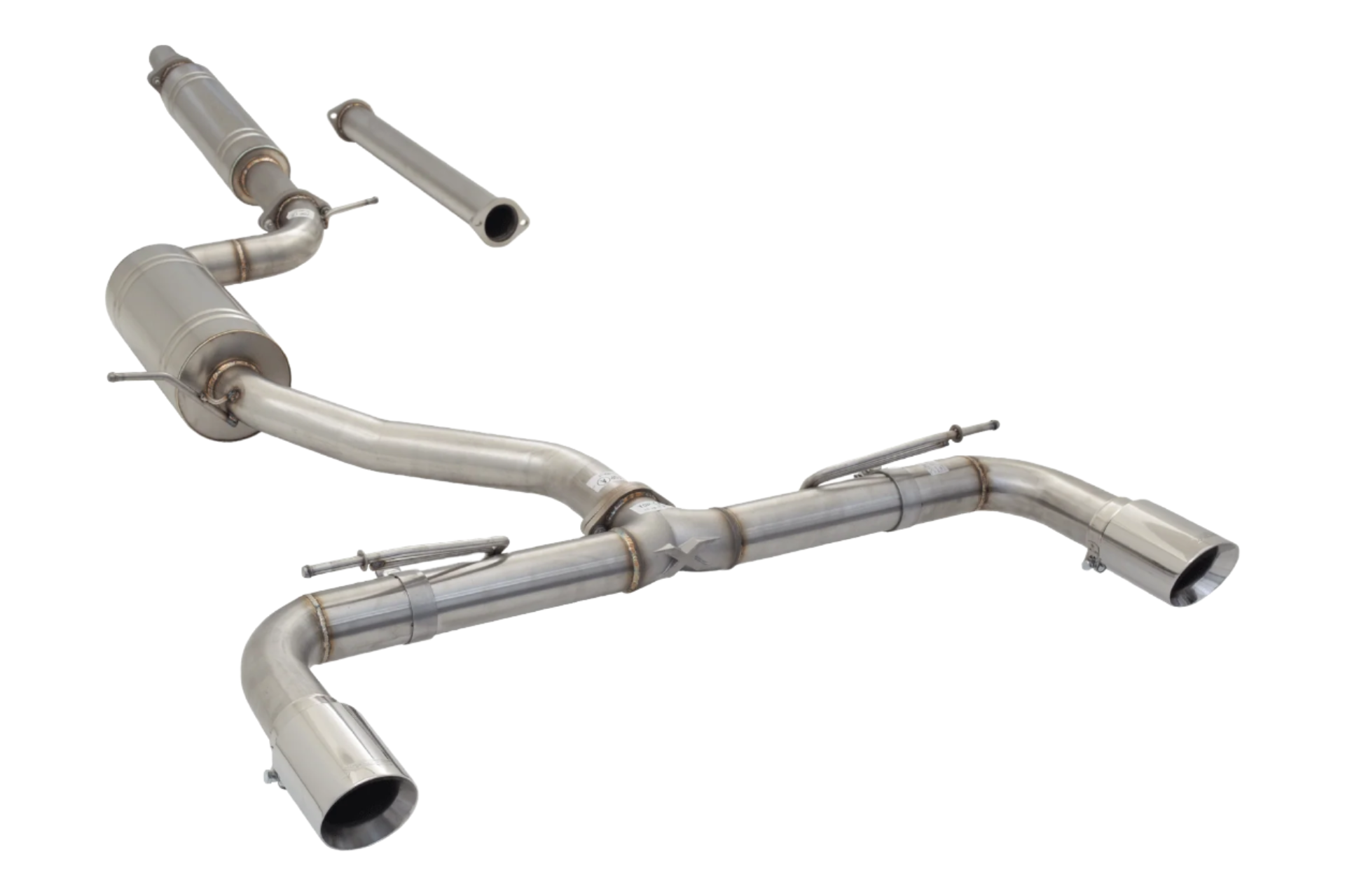 XForce 3" Cat-Back Exhaust System - VW MK7/MK8 Golf 1.4T
