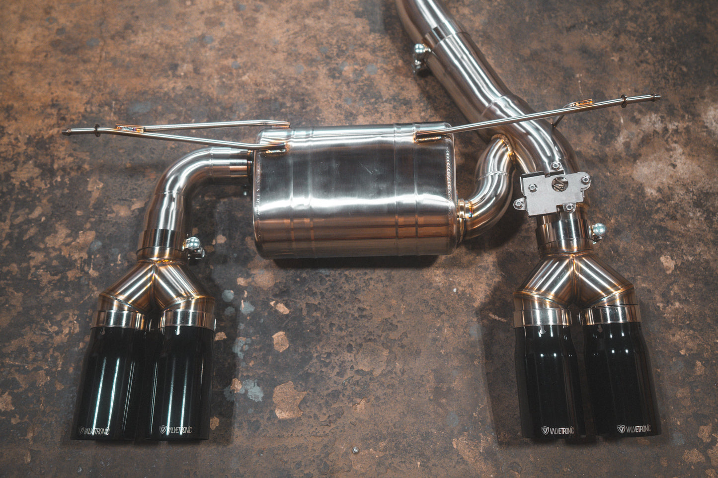 Valvetronic Designs - BMW M2 (S55) Competition Equal Length Valved Sport Exhaust System - Stainless