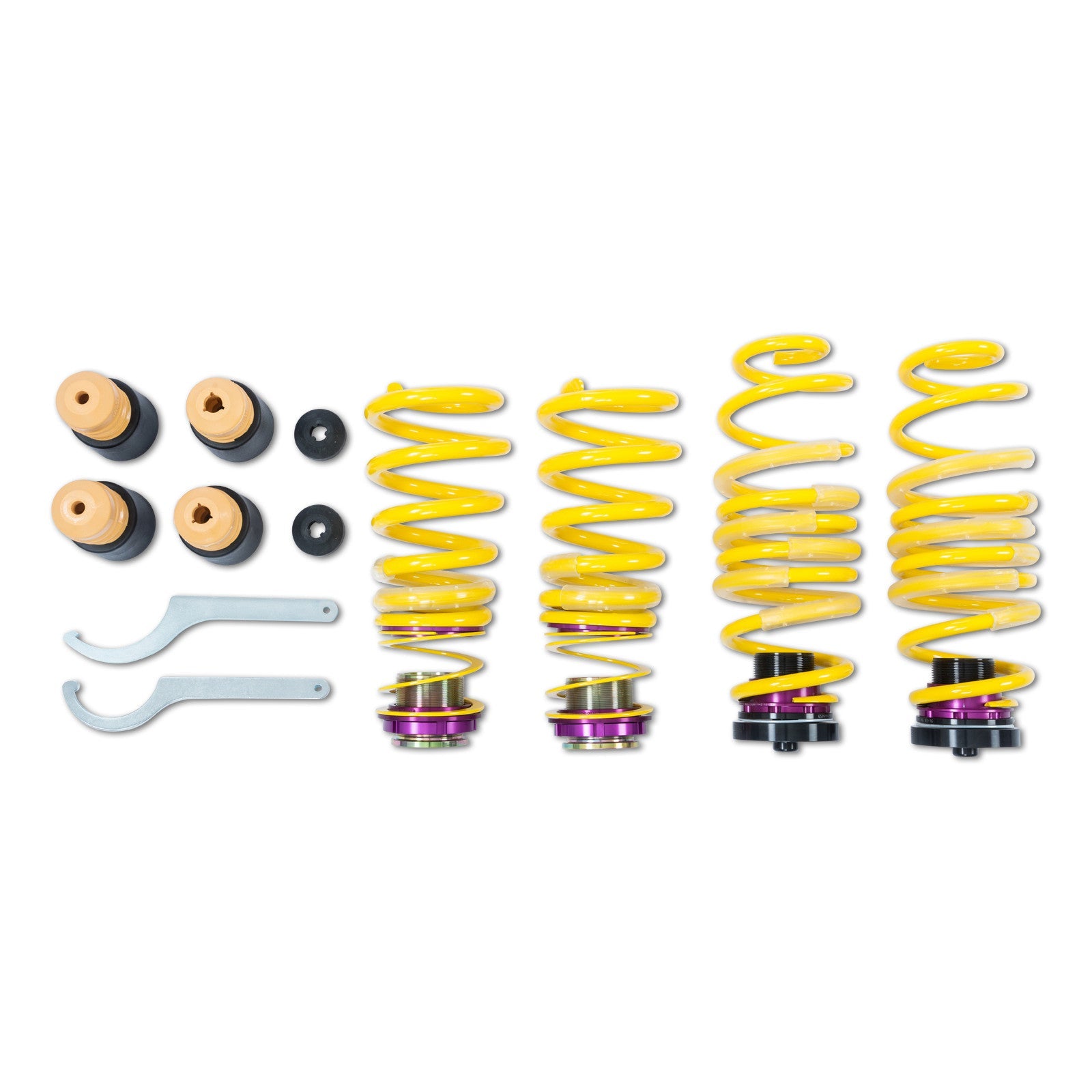 KW Height Adjustable Spring Kit - Audi B9 A4/S4 Sedan Quattro with Electronic Dampers