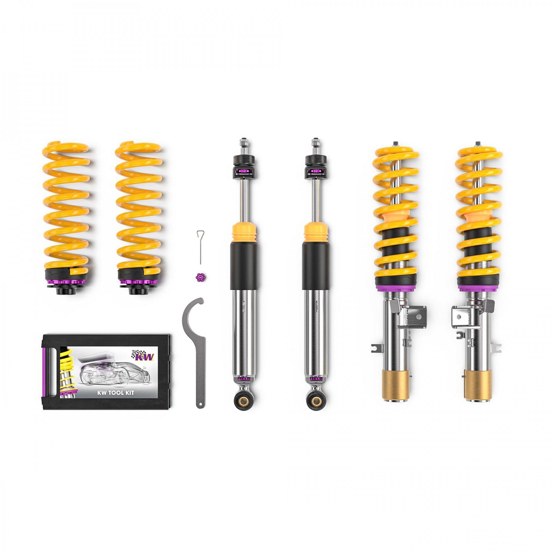 KW V3 Leveling Coilover Kit - BMW 3/4 Series (F30/F32) 335i/340i/435i/440i without Electronic Suspension