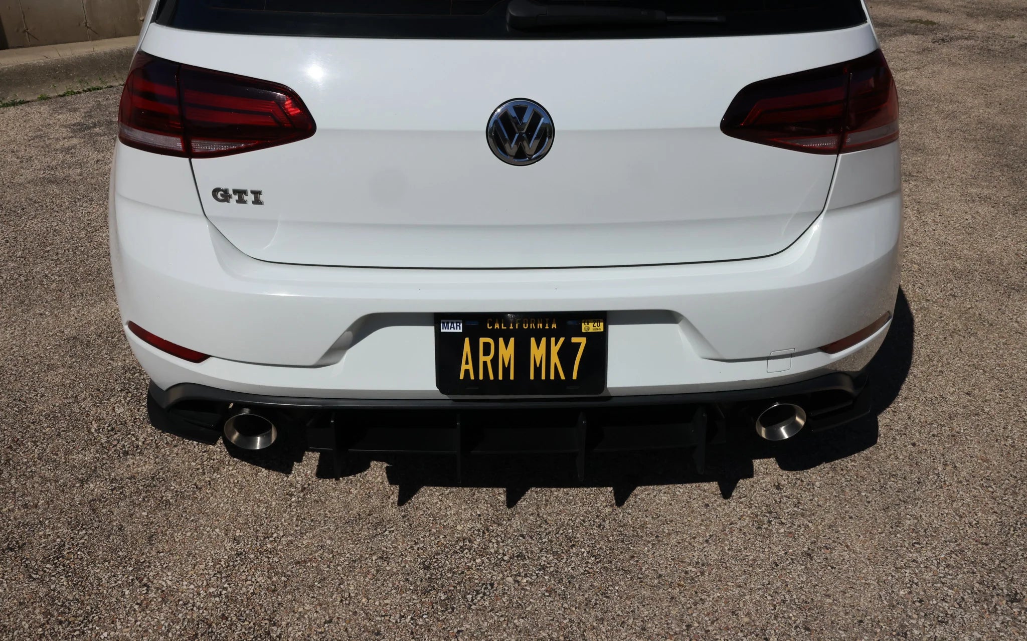 ARM Motorsports Dual Valved Exhaust - VW MK7 GTI