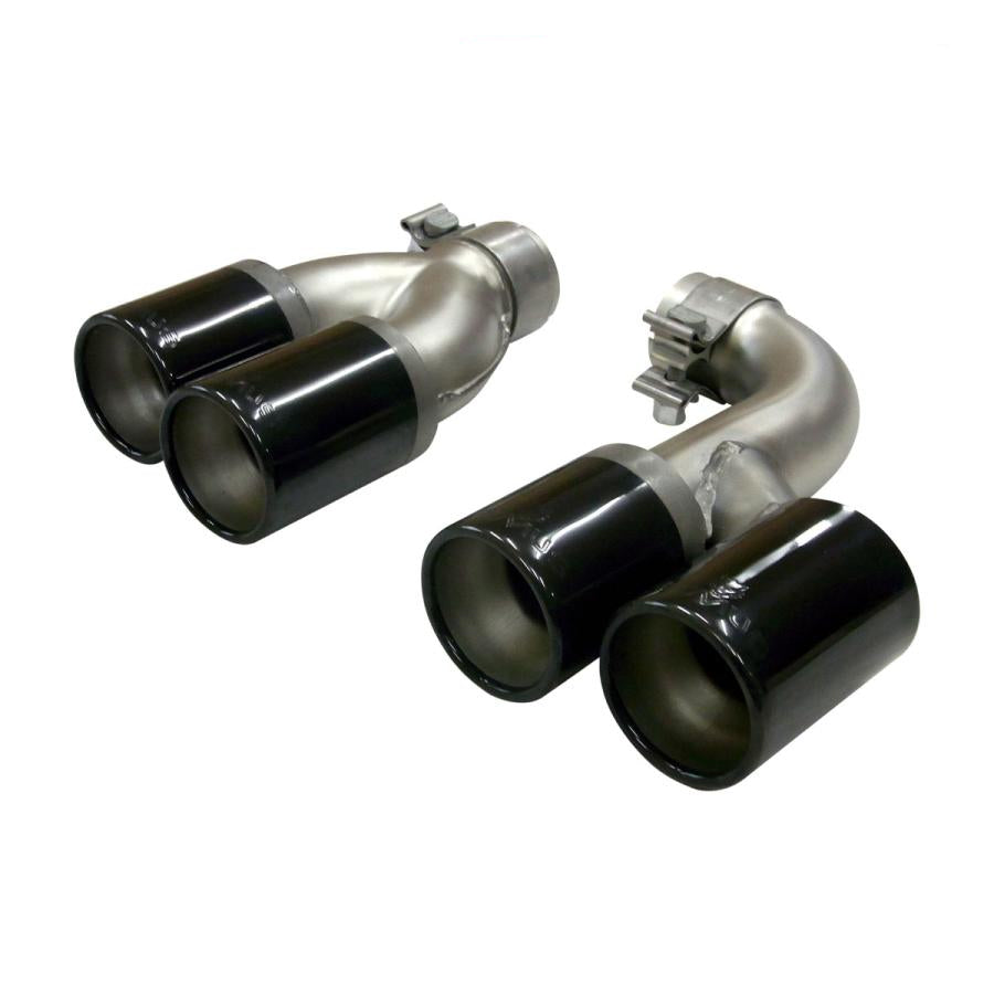 Remus BMW 3 Series F30/F31 Axle Back Exhaust w/Distance Tube & Black Chromed Tail Pipe Set