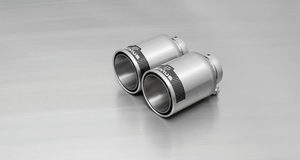 Remus 2017 Volkswagen GTI Mk VII Axle Back Exhaust w/Conn Tube/Front Section/Polished Tail Pipe Set - ROUND